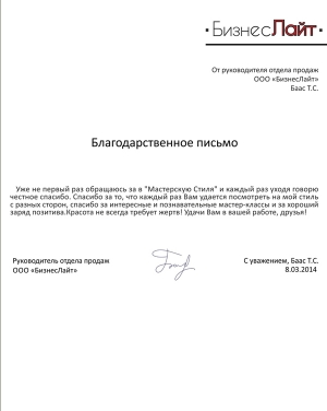 Бизнес Лайт